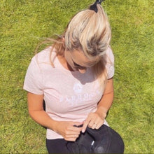 Load image into Gallery viewer, Kensa Ladies Tee - Heather Pink