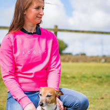 Load image into Gallery viewer, Ebrel Ladies Sweatshirt - Pink