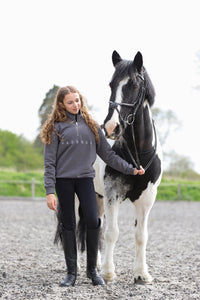 Morva 1/4 Zip Sweatshirt - Anthracite