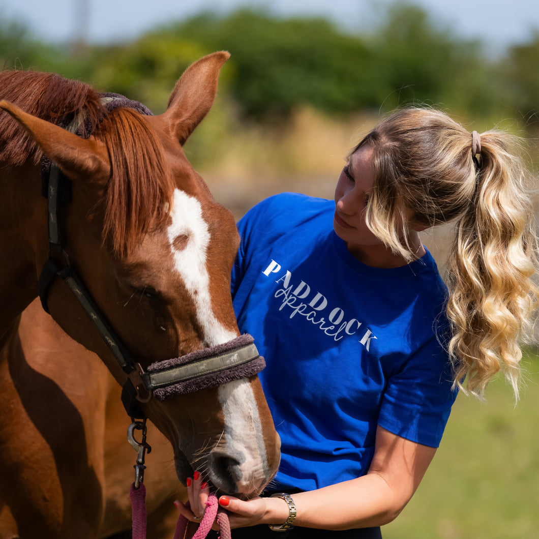 Yestine Unisex Organic Tee - Regal blue